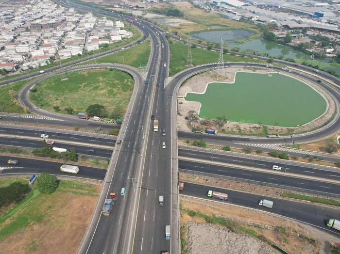 Ilustrasi jalan tol