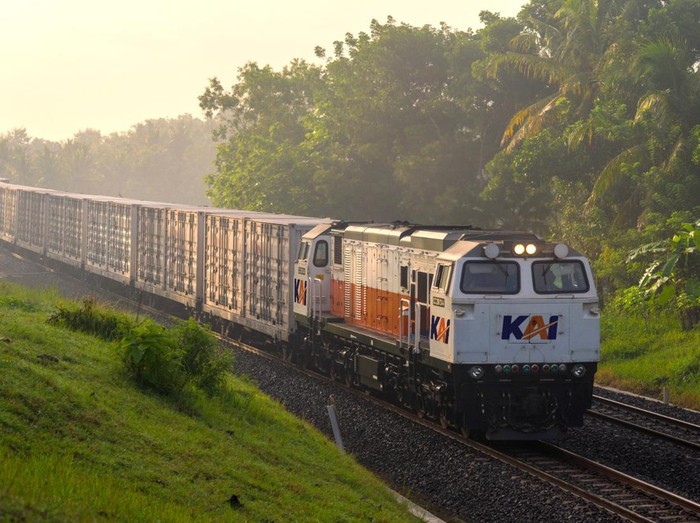Ilustrasi kereta api