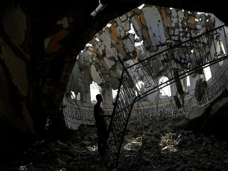 Teganya, Israel Hancurkan 4 Masjid di Gaza dalam Semalam