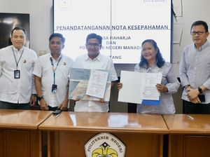 Jasa Raharja-Politeknik Negeri Manado Teken MoU soal Keselamatan Lalin