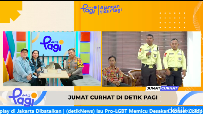 Jumat Curhat detikPagi bersama Kapolres Cilegon AKBP Eko Tjahyo Untoro