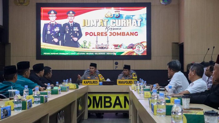 Jumat curhat Polres Jombang