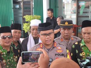 Jelang Pemilu, Polisi Ajak Santri Ponpes Indramayu Jaga Kondusifitas