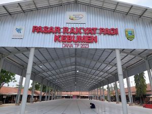 Selesai Dibangun, Pasar Pagi Kebumen Bakal Segera Diresmikan