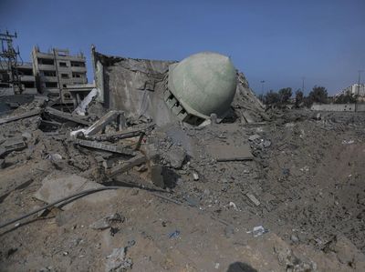 Ratusan Masjid di Gaza Rusak Dibom Israel Sejak 7 Oktober
