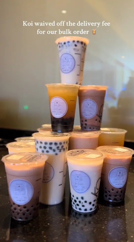 Undang CEO Bubble Tea Favoritnya, Pengantin Ini Dapat Hadiah Unik