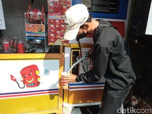 Pertamilk, Gerai Susu di Cirebon Berkonsep SPBU