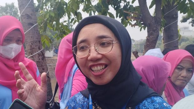 Plt Kepala Dinas Sumber Daya Air (SDA) DKI Jakarta Ika Agustin Ningrum (Brigitta-detikcom)