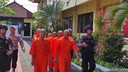 Polresta Denpasar mengekspos kasus narkoba.