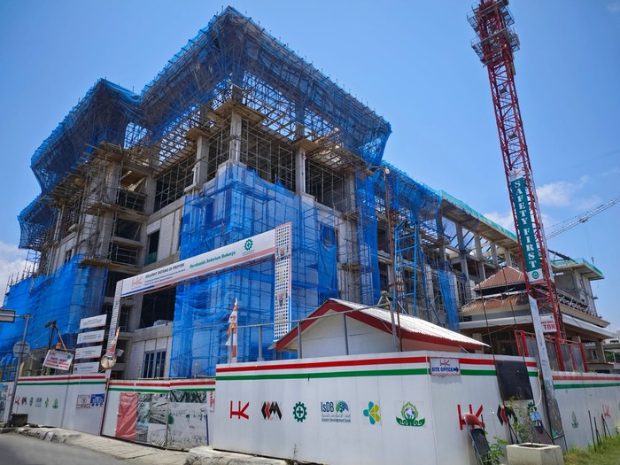 Proyek Pembangunan RSUP Sanglah Capai 61,65%, Target Rampung Awal 2024