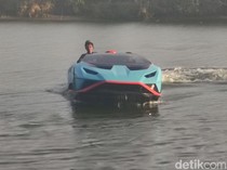 Sensasi Naik Lamborghini di Atas Air, Bisa Dicoba di Sidoarjo