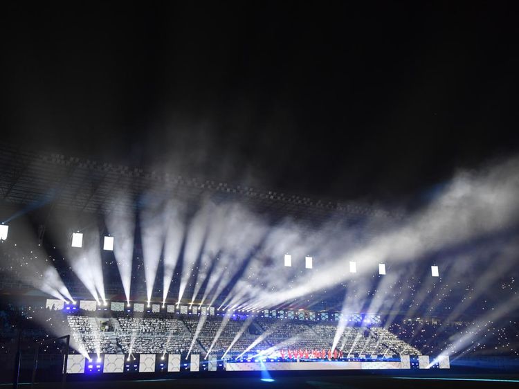 Suasana Upacara Pembukaan Piala Dunia U-17 2023