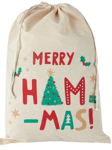 Tas Tulisan Merry HAM-MAS yang memicu protes.