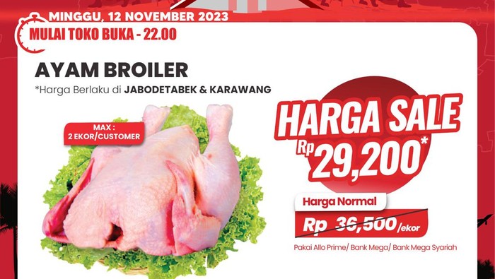 Transmart Full Day Sale-daging ayam