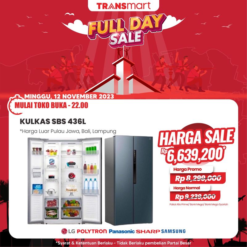 Transmart Full Day Sale-Kulkas