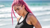 Aitana Lopez mengantongi USD 4 ribu atau Rp 62,7 juta dalam sebulan hanya dari endorsement. Foto: Instagram/@fit_aitana