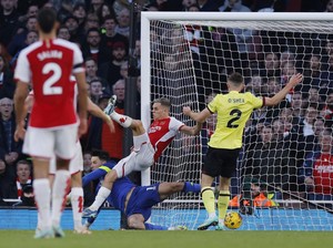 Arsenal Ungguli Burnley 1-0 di Babak Pertama