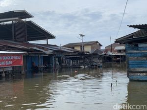 Banjir Rob Setinggi 2,5 Meter Diprediksi Terjang Medan Utara Pekan Ini