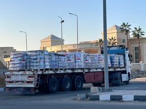 Alhamdulillah, Bantuan Kemanusiaan Indonesia Sudah Masuk Gaza