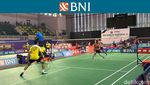 Foto: Final BNI Sirnas Jakarta, Bimo/Ziya Kalahkan Kleopas/Rachel