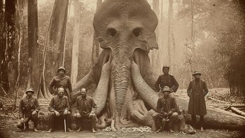 Saat mereka melewati semak-semak yang lebat, gɾuρo bertemu dengan berbagai hewan eksotik, termasuk gajah yang megah, monyet yang lincah, dan burung berwarna-warni. Tapi matanya tertuju pada sesuatu yang jauh lebih indah: binatang legendaris yang berkeliaran di negeri ini. Foto: Dautruongtoanhoc