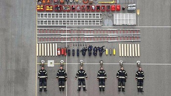 Isi Truk Pemadam Kebakaran Kroasia Foto: Boredpanda