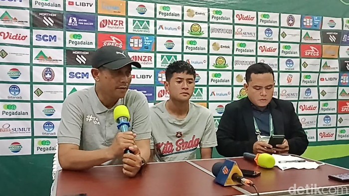 Foto: Konferensi pers Sada Sumut (Raja Malo Sinaga/detikSumut)