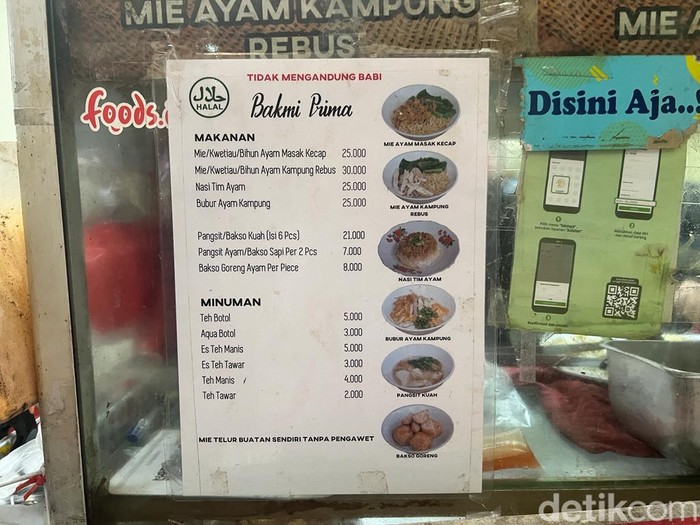 Mantul! Bakmi Ayam Kampung dan Bakso Goreng Viral di Pasmod BSD