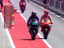 Morbidelli Geram dengan Aksi Towing Marc Marquez