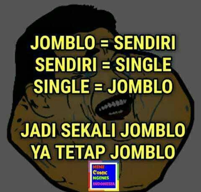 Meme Mengenaskan Hari Jomblo Sedunia 11 November