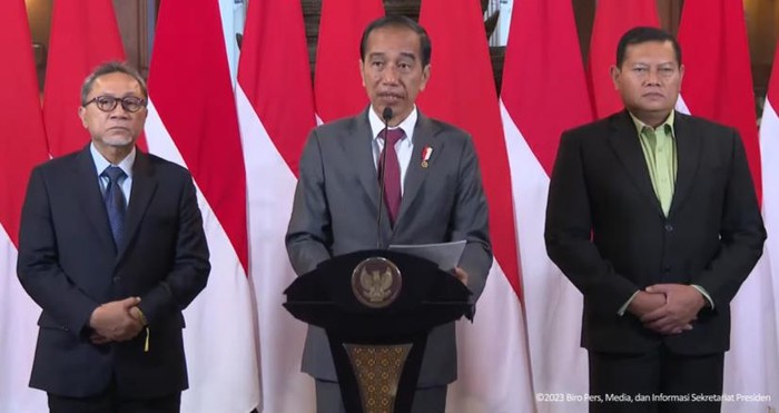 Mendag Zulhas Dampingi Presiden Jokowi