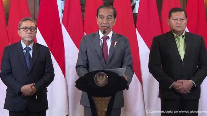Mendag Zulhas Dampingi Presiden Jokowi