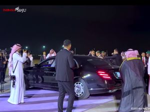 Harga Mobil Antipeluru yang Ditumpangi Jokowi di Arab Saudi