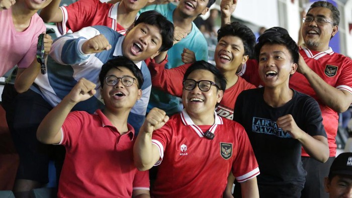 Nonton Piala Dunia U-17, Cak Imin Puji Penampilan Timnas Indonesia