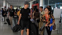 Pembalap sepeda MTB asal Jepang Yuta Matsumoto dan tim official juga telah tiba di Bandara Tjilik Riwut, Palangka Raya, Kalimantan Tengah. Sebanyak 31 pebalap sepeda tiba untuk bertanding di sirkuit Stadion Tuah Pahoe pada Minggu (12/11/2023).