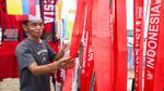 Penjualan Atribut Timnas Indonesia Semarakkan Piala Dunia U-17