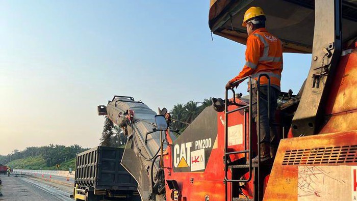 Perawatan Tol Terbanggi Besar-Pematang Panggang- KayuAgung