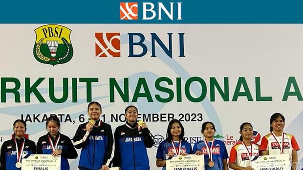 Podium Juara BNI Sirnas Jakarta 2023