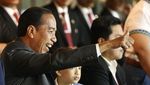 Momen Jokowi Nonton Indonesia vs Ekuador di Piala Dunia U-17