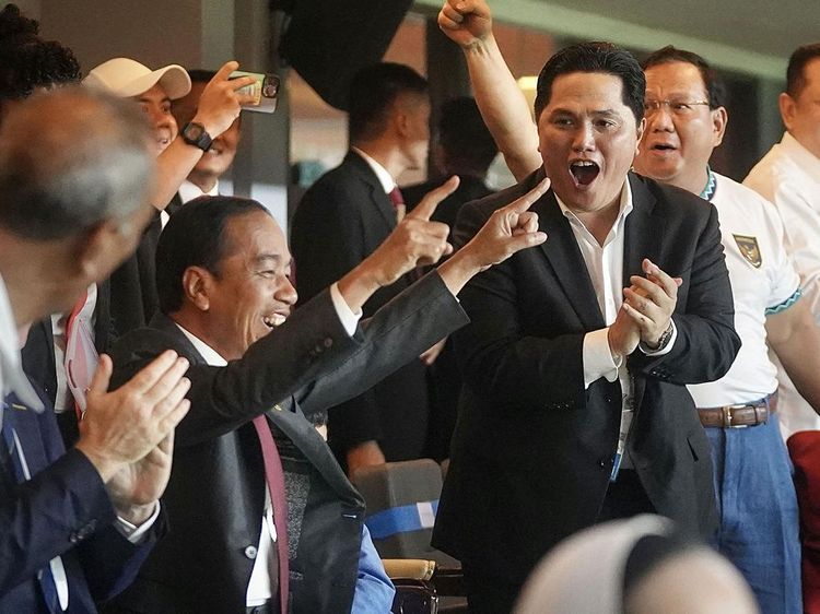 Momen Jokowi Nonton Indonesia vs Ekuador di Piala Dunia U-17