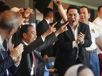 Momen Jokowi Nonton Indonesia vs Ekuador di Piala Dunia U-17