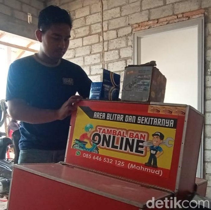 Saat Tambal Ban Online Panen Cuan Tak Mengenal Musim