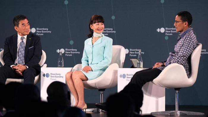 Sandiaga Uno di Singapura