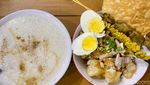 Mantap! Di Tenda Bubur H. Furoda Ada Bubur Oriental Halal Pakai Chili Oil
