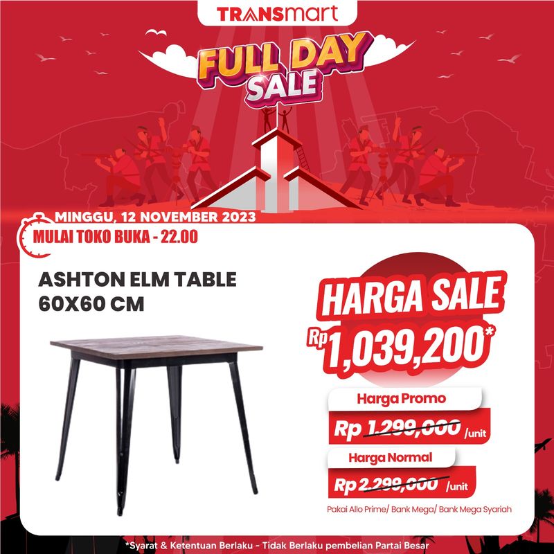 Transmart Full Day Sale-Meja