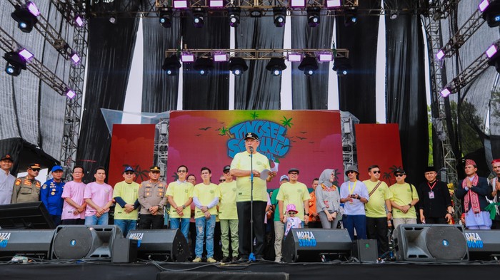 Walkot Benyamin Buka Tangsel Sejiwa Fest: Hidupkan Kembali Ekonomi Lokal