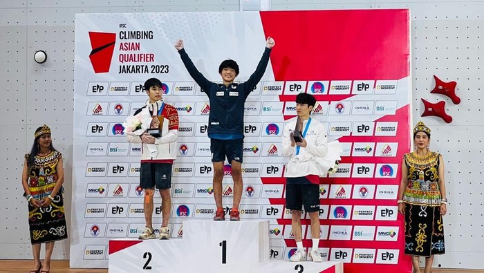 Gagal sudah Indonesia meloloskan atlet panjat dinding ke nomor combine di Olimpiade 2023. Meski demikian, Merah-Putih bisa menebusnya di nomor speed.