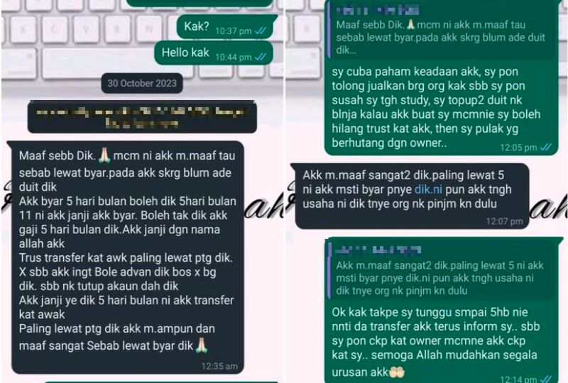 Bocah penjual makanan ditipu pembeli.