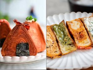Unik! Bakery Ini Jual Croissant Bentuk Onigiri yang Flaky