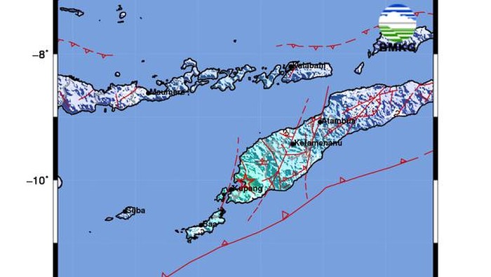 Gempa bumi Kupang 12 November 2023
